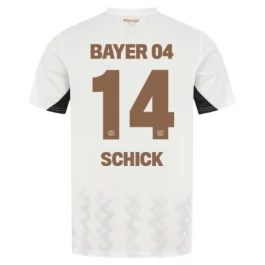 Bayer 04 Leverkusen Schick 14 Uitshirt 2024-2025 Voetbaltenue