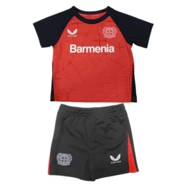 Bayer 04 Leverkusen Thuisshirt Kids 2024-2025 Voetbaltenue