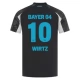 Bayer 04 Leverkusen Wirtz 10 Third Shirt 2024-2025 Voetbaltenue
