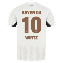 Bayer 04 Leverkusen Wirtz 10 Uitshirt 2024-2025 Voetbaltenue