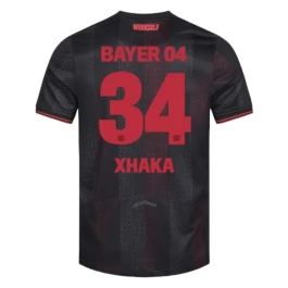 Bayer 04 Leverkusen Xhaka 34 Thuisshirt 2025-2026 Voetbaltenue