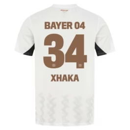 Bayer 04 Leverkusen Xhaka 34 Uitshirt 2024-2025 Voetbaltenue