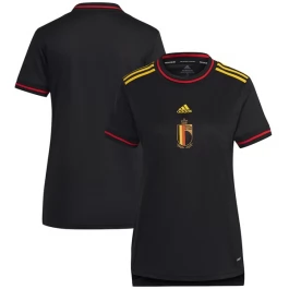 België EK 2022 Voetbaltenue Uitshirt Dames