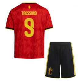 België Trossard 9 Thuistenue WK 2026 Kind