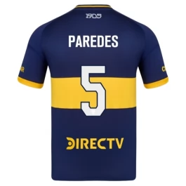 Boca Juniors Paredes 5 Thuisshirt 2025-2026 Voetbaltenue