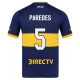 Boca Juniors Paredes 5 Thuisshirt 2025-2026 Voetbaltenue