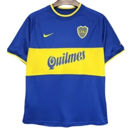 Boca Juniors Thuisshirt Retro 2000-2001 Voetbaltenue