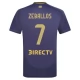 Boca Juniors Zeballos 7 Derde Shirt 2025-2026 Voetbaltenue