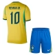 Brazilië Neymar Jr. 10 Thuistenue WK 2026 Kind