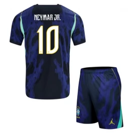 Brazilië Neymar Jr. 10 Uittenue WK 2026 Kind