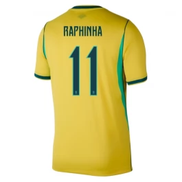 Brazilië Raphinha 11 Thuisshirt WK 2026