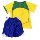Brazilië Thuisshirt Kids Retro 2004 Voetbaltenue