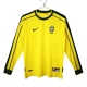 Brazilië Thuisshirt Retro 1998 L/S Voetbaltenue