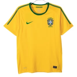 Brazilië Thuisshirt Retro 2010 Voetbaltenue