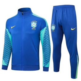 Brazilië Trainingsjackpakken 2024-25 - Blauw