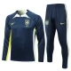 Brazilië Trainingspakken 2023-24 - 1-4 Zip Blauw