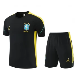 Brazilië Trainingsshirt en Shorts 2026-27 Zwart