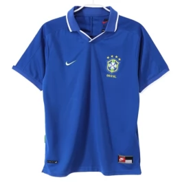 Brazilië Uitshirt Retro 1997 Voetbaltenue