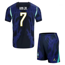Brazilië Vini Jr. 7 Uittenue WK 2026 Kind