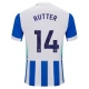 Brighton and Hove Albion Rutter 14 Thuisshirt 2025-2026 Voetbaltenue