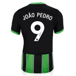 Brighton and Hove Albion Voetbaltenue João Pedro 9 2023-2024 Uitshirt