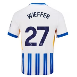 Brighton and Hove Albion Wieffer 27 Thuisshirt 2024-2025 Voetbaltenue