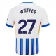 Brighton and Hove Albion Wieffer 27 Thuisshirt 2024-2025 Voetbaltenue