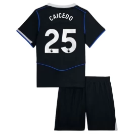 Chelsea Caicedo 25 Third Shirt Kids 2025-2026 Voetbaltenue