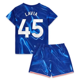 Chelsea Lavia 45 Thuisshirt Kids 2024-2025 Voetbaltenue