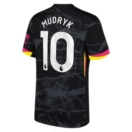 Chelsea Mudryk 10 Third Shirt 2024-2025 Voetbaltenue