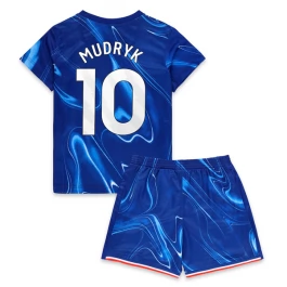 Chelsea Mudryk 10 Thuisshirt Kids 2024-2025 Voetbaltenue