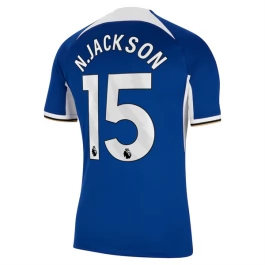 Chelsea N.Jackson 15 Thuisshirt 2023-2024 Voetbaltenue