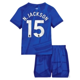 Chelsea N.Jackson 15 Thuisshirt Kids 2025-2026 Voetbaltenue