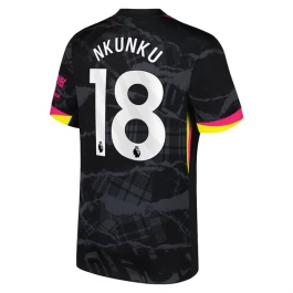 Chelsea Nkunku 18 Third Shirt 2024-2025 Voetbaltenue