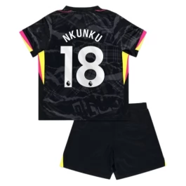 Chelsea Nkunku 18 Third Shirt Kids 2024-2025 Voetbaltenue