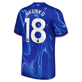 Chelsea Nkunku 18 Thuisshirt 2024-2025 Voetbaltenue