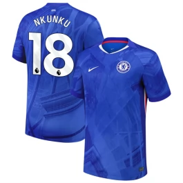 Chelsea Nkunku 18 Thuisshirt 2025-2026 Voetbaltenue