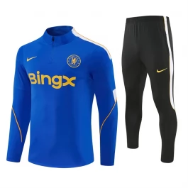 Chelsea Trainingspak 2026-27 - 1-4 Zip Blauw