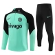 Chelsea Trainingspakken 2023-24 - 1-4 Zip Groen