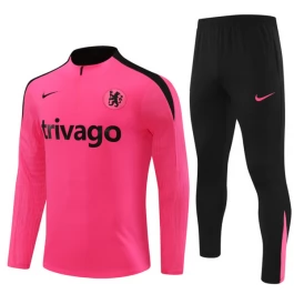 Chelsea Trainingspakken 2024-25 - 1-4 Zip Roze