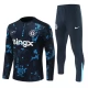 Chelsea Trainingspakken 2024-25 - 1-4 Zip Zwart Blauw