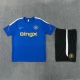 Chelsea Trainingsshirt en Shorts 2026-27 Kind Blauw