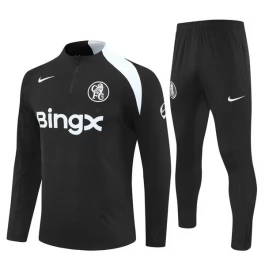 Chelsea Trainingssweaterpak 2025-26 - 1-4 Zip Zwart