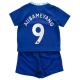 Chelsea Voetbaltenue Aubameyang 9 2022-2023 Thuisshirt Kids
