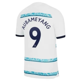 Chelsea Voetbaltenue Aubameyang 9 2022-2023 Uitshirt