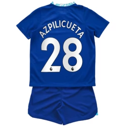 Chelsea Voetbaltenue Azpilicueta 28 2022-2023 Thuisshirt Kids