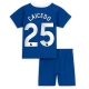 Chelsea Voetbaltenue Caicedo 25 2023-2024 Thuisshirt Kids