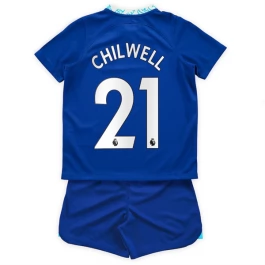 Chelsea Voetbaltenue Chilwell 21 2022-2023 Thuisshirt Kids