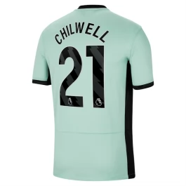 Chelsea Voetbaltenue Chilwell 21 2023-2024 Third Shirt