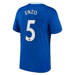 Chelsea Voetbaltenue Enzo 5 2022-2023 Thuisshirt
